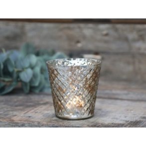 Glasstage til fyrfadslys