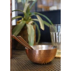 Skl i hammerslet stl 9 cm.