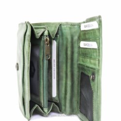 Bear Design pung i skind, grn