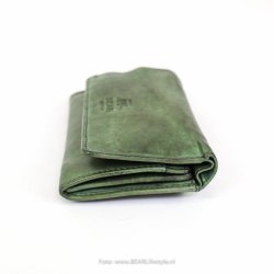 Bear Design pung i skind, grn