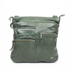 Grn skindtaske fra Bear Design