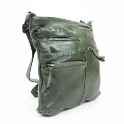 Grn skindtaske fra Bear Design