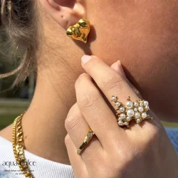 Forgyldt ring - Lagoon