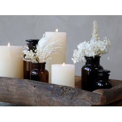 Apotekerglas, st  5 stk, Mocca