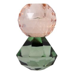 Cest Bon lysestage, fersken/oliven