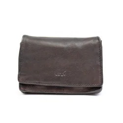 Mrkebrun pung i skind - Bear Design