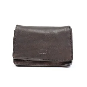 Mrkebrun pung i skind - Bear Design