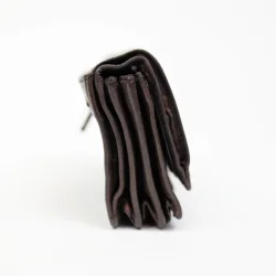 Mrkebrun pung i skind - Bear Design