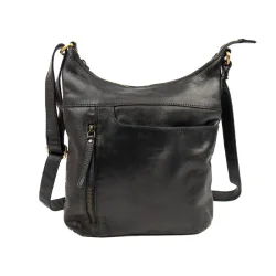 Bear Design - sort skindtaske