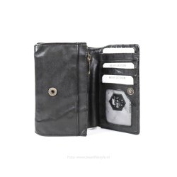 Sort skindpung - Sort pung i skind