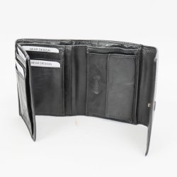 Sort skindpung - Bear Design