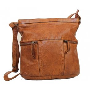 Bear Design Skindtaske, Cognac