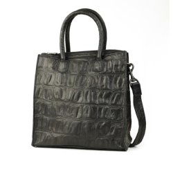 Bear Design skindtaske, sort