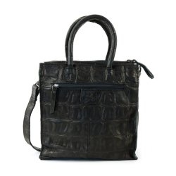 Bear Design skindtaske, sort