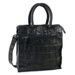 Bear Design skindtaske, sort