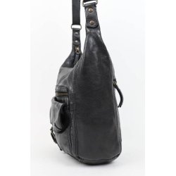 Bear Design Skindtaske, Sort