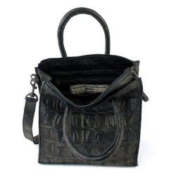 Bear Design skindtaske, sort