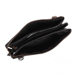 Bear Design Skindtaske, Sort