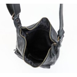 Bear Design Skindtaske, Sort