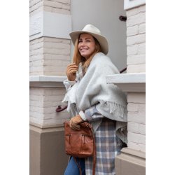 Bear Design Skindtaske, Cognac